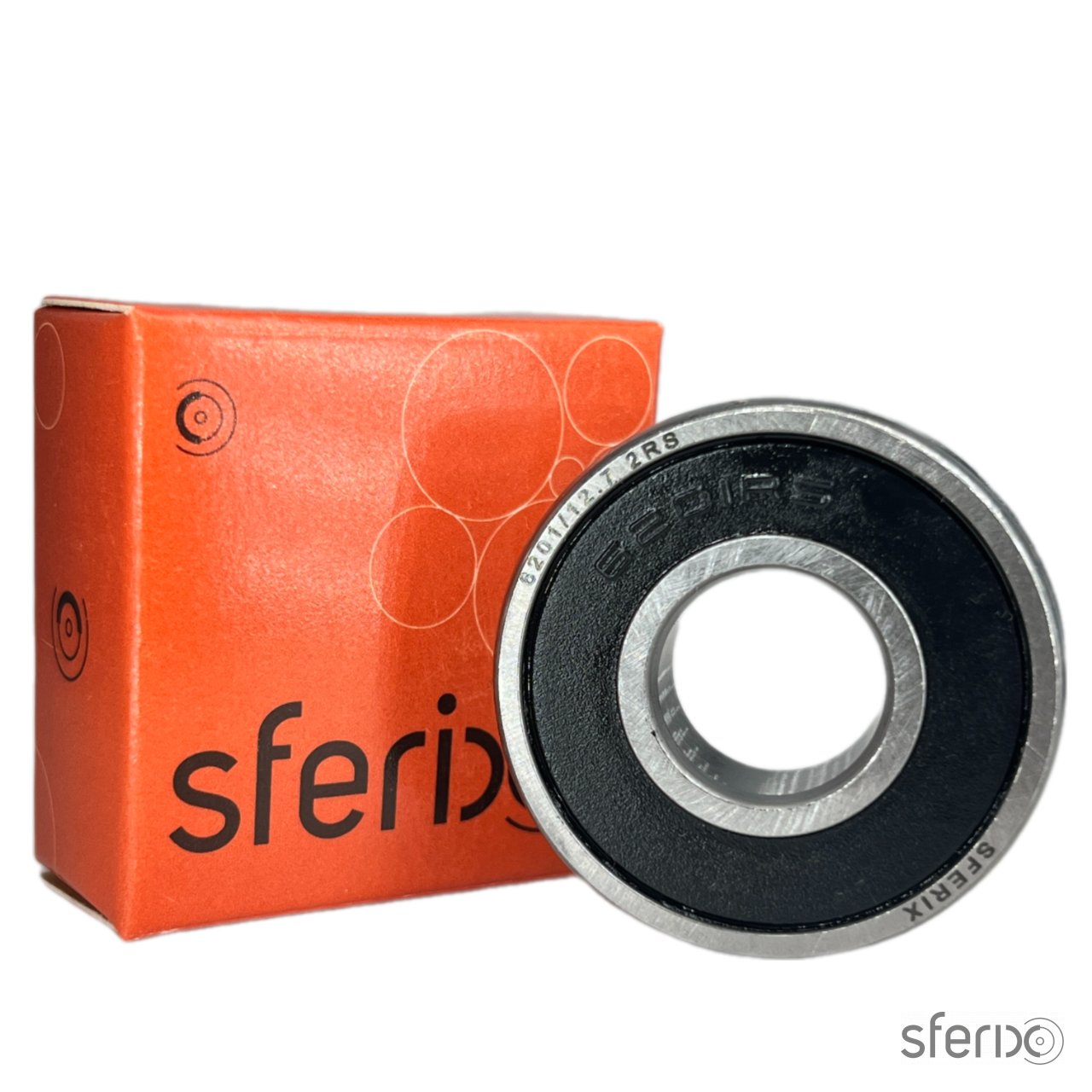 Радиальный однорядный подшипник 6201/12.7 2RS SFERIX - Сферикс - фото -  1